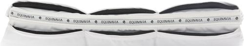 Show full view: Equinavia Sortland Shim Half Saddle Pad, White, Horse slide 2 of 7