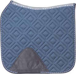 Equinavia Stockholm Dressage Saddle Pad, Mirage Blue, Horse slide 2 of 3