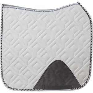 Equinavia Stockholm Dressage Saddle Pad, White, Horse