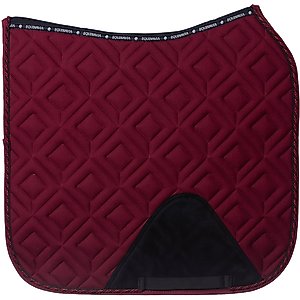 Equinavia Stockholm Dressage Saddle Pad, Wine Red, Horse