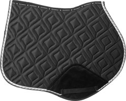 Equinavia Stockholm Jump Saddle Pad, Black, Horse