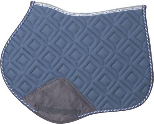 Show full view: Equinavia Stockholm Jump Saddle Pad, Mirage Blue, Horse slide 2 of 8