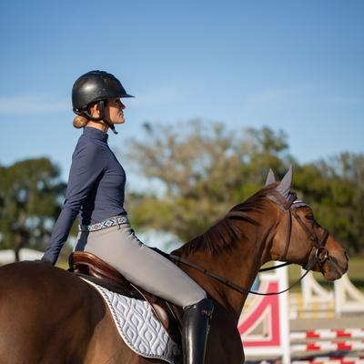 Show full view: Equinavia Stockholm Jump Saddle Pad, White, Horse slide 7 of 9