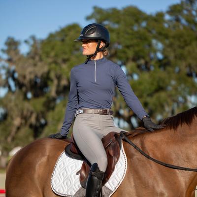 Show full view: Equinavia Stockholm Jump Saddle Pad, White, Horse slide 6 of 9