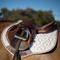 Show in main carousel: Equinavia Stockholm Jump Saddle Pad, White, Horse slide 3 of 9