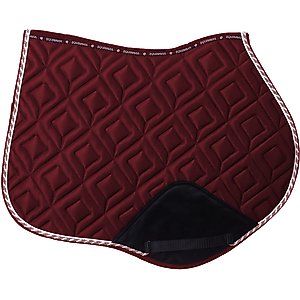 Equinavia Stockholm Jump Saddle Pad, Wine Red, Horse