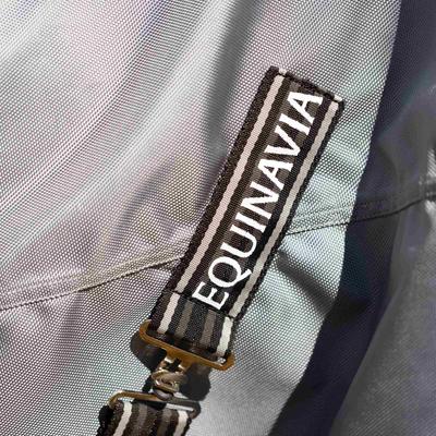 Show full view: Equinavia Thunder 360 Detachable Neck Horse Turnout Sheet, Pewter Gray, 78-in slide 8 of 9