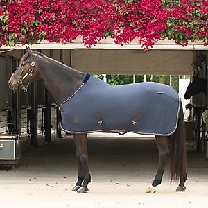 Equinavia Torr Quick Dry Horse Cooler, Navy, 80-in