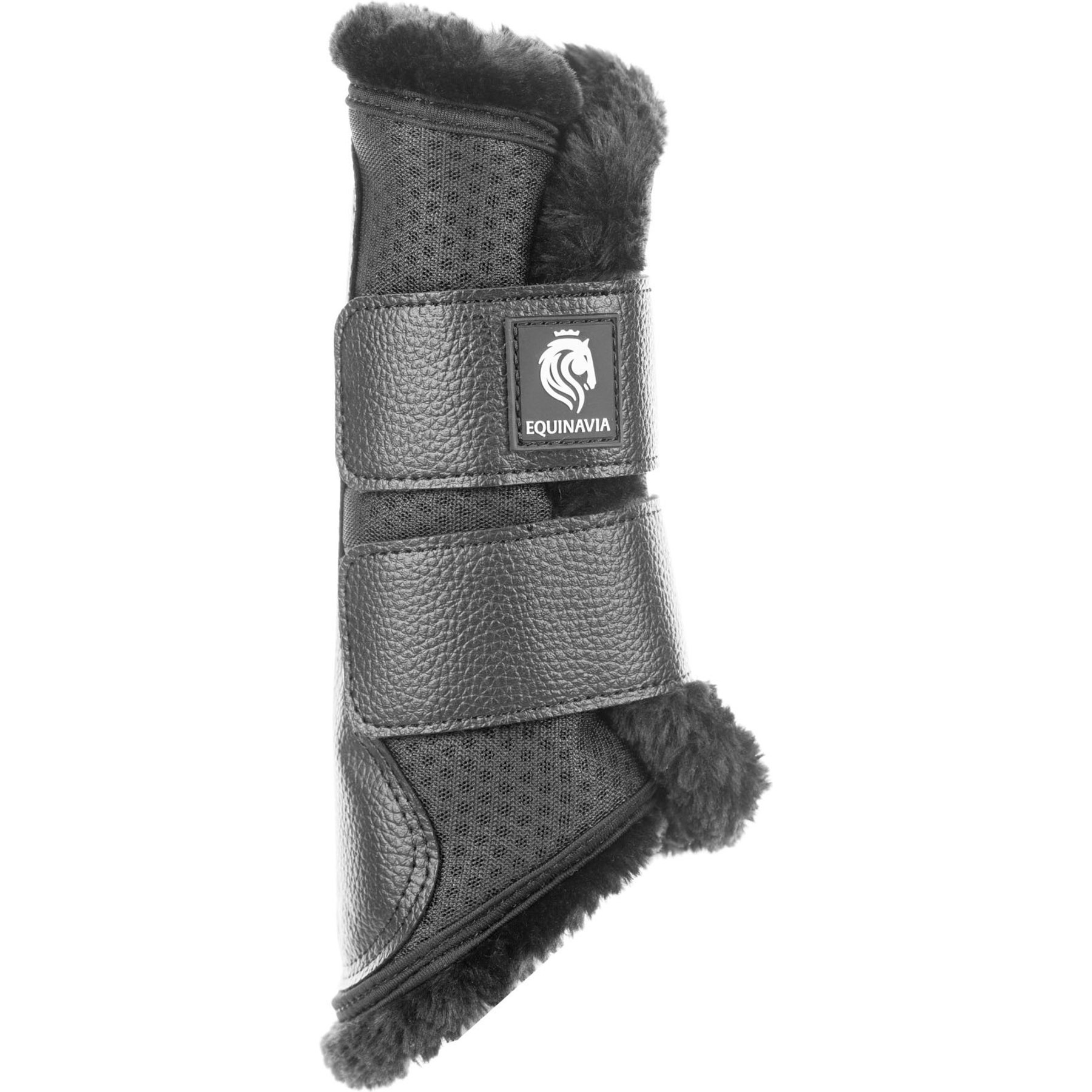 Equinavia Ty NordicAir Brushing Horse Boots, Black/Black, X-Large