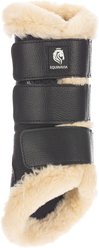 Equinavia Ty NordicAir Brushing Horse Boots, Black/Natural, Large