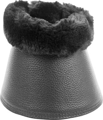 Show full view: Equinavia Ty Ultra Fleece Overreach Horse Boots, Black/Black, Medium slide 3 of 7