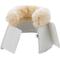 Show in main carousel: Equinavia Ty Ultra Fleece Overreach Horse Boots, White/Natural, Large slide 7 of 8
