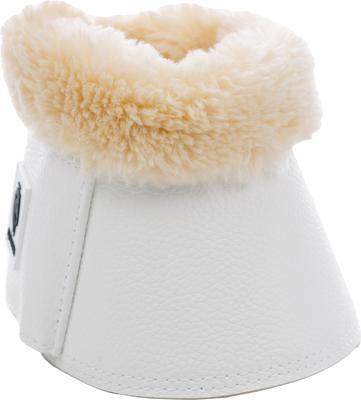 Show full view: Equinavia Ty Ultra Fleece Overreach Horse Boots, White/Natural, Large slide 4 of 8