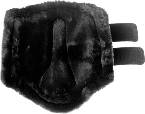 Show full view: Equinavia Vali Ultra Fleece Brushing Horse Boots, 2 count, Black/Black, X-Large slide 4 of 4