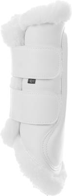 Show full view: Equinavia Vali Ultra Fleece Brushing Horse Boots, 2 count, White/White, X-Large slide 2 of 4