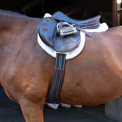 Show full view: Equinavia Valkyrie Anatomical Long Girth, Chocolate Brown, 50-in slide 5 of 8