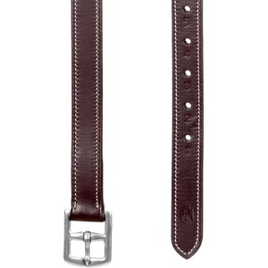Equinavia Valkyrie Covered Stirrup Leathers, Chocolate Brown, 54-in