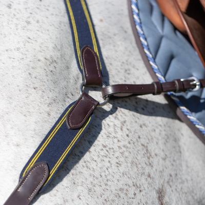 Show full view: Equinavia Valkyrie Elastic Horse Breastplate, Chocolate Brown, Horse slide 5 of 5