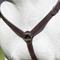Show in main carousel: Equinavia Valkyrie Elastic Horse Breastplate, Chocolate Brown, Horse slide 3 of 5