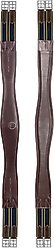 Equinavia Valkyrie Fancy Stitched Hunter Girth, Oakbark Brown, 52-in