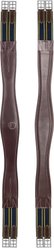 Equinavia Valkyrie Fancy Stitched Hunter Girth, Oakbark Brown, 54-in