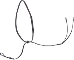 Equinavia Valkyrie Fancy Stitched Running Martingale, Chocolate Brown, Horse