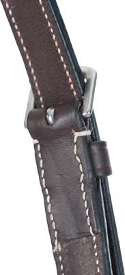 Show full view: Equinavia Valkyrie Fancy Stitched Running Martingale, Chocolate Brown, Horse slide 7 of 9