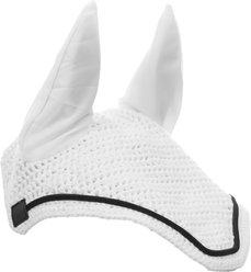 Equinavia Voss All Purpose Saddle Pad & Bonnet Set, White/Black, Horse slide 2 of 6
