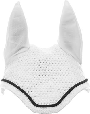 Show full view: Equinavia Voss All Purpose Saddle Pad & Bonnet Set, White/Black, Horse slide 5 of 6
