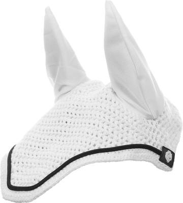 Show full view: Equinavia Voss All Purpose Saddle Pad & Bonnet Set, White/Black, Horse slide 4 of 6