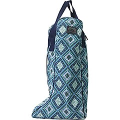 Equine Couture Artemis Horse Boot Bag, Navy/White/Royal Blue