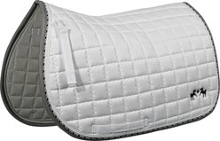 Equine Couture Coolmax Plush Horse Saddle Pad, White