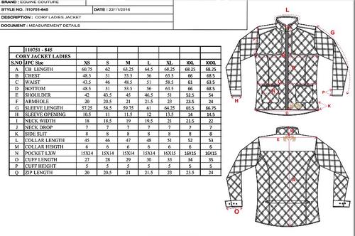 Show full view: Equine Couture Cory Jacket, Military Olive, 3X-Large slide 2 of 2