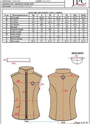 Equine Couture Dennison Vest, Beige, 3X-Large slide 2 of 3