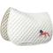Show in main carousel: Equine Couture Flag Horse Print Saddle Pad, White slide 1 of 4