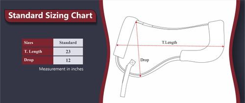 Show full view: Equine Couture Hi Wither Sherpa Fleece Horse Half Pad, White slide 6 of 6
