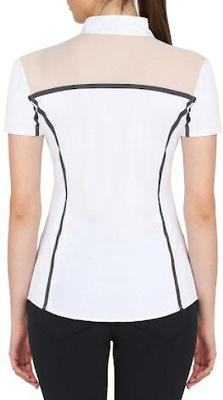 Show full view: Equine Couture Ibiza Sport Shirt, White/Black, X-Large slide 3 of 3