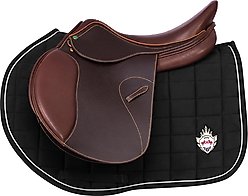 Equine Couture Joy Horse Saddle Pad, Black slide 2 of 3