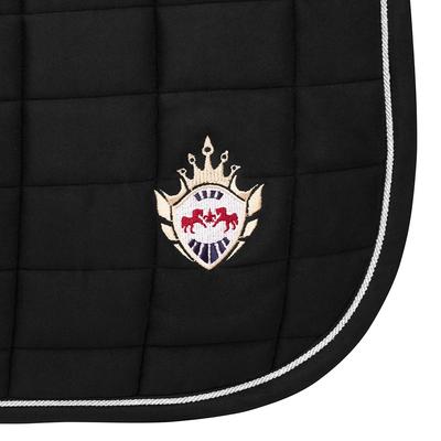 Show full view: Equine Couture Joy Horse Saddle Pad, Black slide 3 of 3