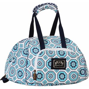 Equine Couture Kelsey Equestrian Horse Helmet Bag, Aqua