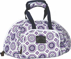 Equine Couture Kelsey Equestrian Horse Helmet Bag, Purple