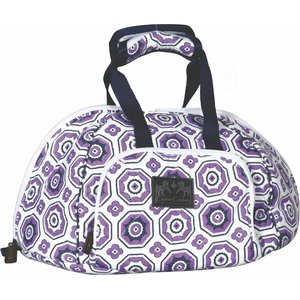 Equine Couture Kelsey Equestrian Horse Helmet Bag, Purple