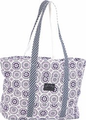 Equine Couture Kelsey Equestrian Horse Tote Bag, Purple