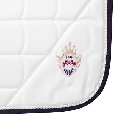 Show full view: Equine Couture Owen All-Purpose Horse Saddle Pad, White slide 3 of 5