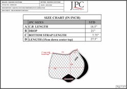 Equine Couture Performance Saddle Pad, White slide 2 of 2