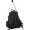 Show in main carousel: Equine Couture Pro Horse Backpack, Black with Silver Piping slide 2 of 2