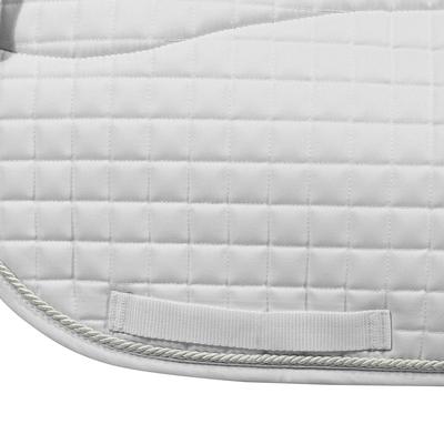 Show full view: Equine Couture Regal Horse Saddle Pad with White Sherpa Fleece & CoolMax lining, White slide 5 of 7