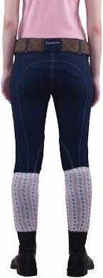 Show full view: Equine Couture Sport Natasha Breeches, Navy/White Stitching, 26 slide 3 of 3