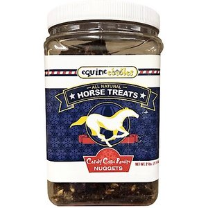 Equine Edibles Candy Cane Recipe Nugget Horse Treats, 2-lb tub