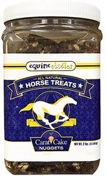 Equine Edibles Carat Cake Nugget Horse Treats, 2-lb tub